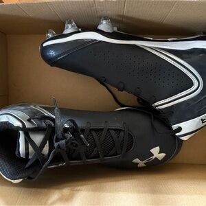 Under Armour Men's Black Cleats